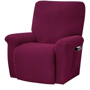 Plum Recliner Chair Cover